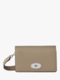 Mulberry East West Antony Small Classic Grain Leather Crossbody Bag, Dune