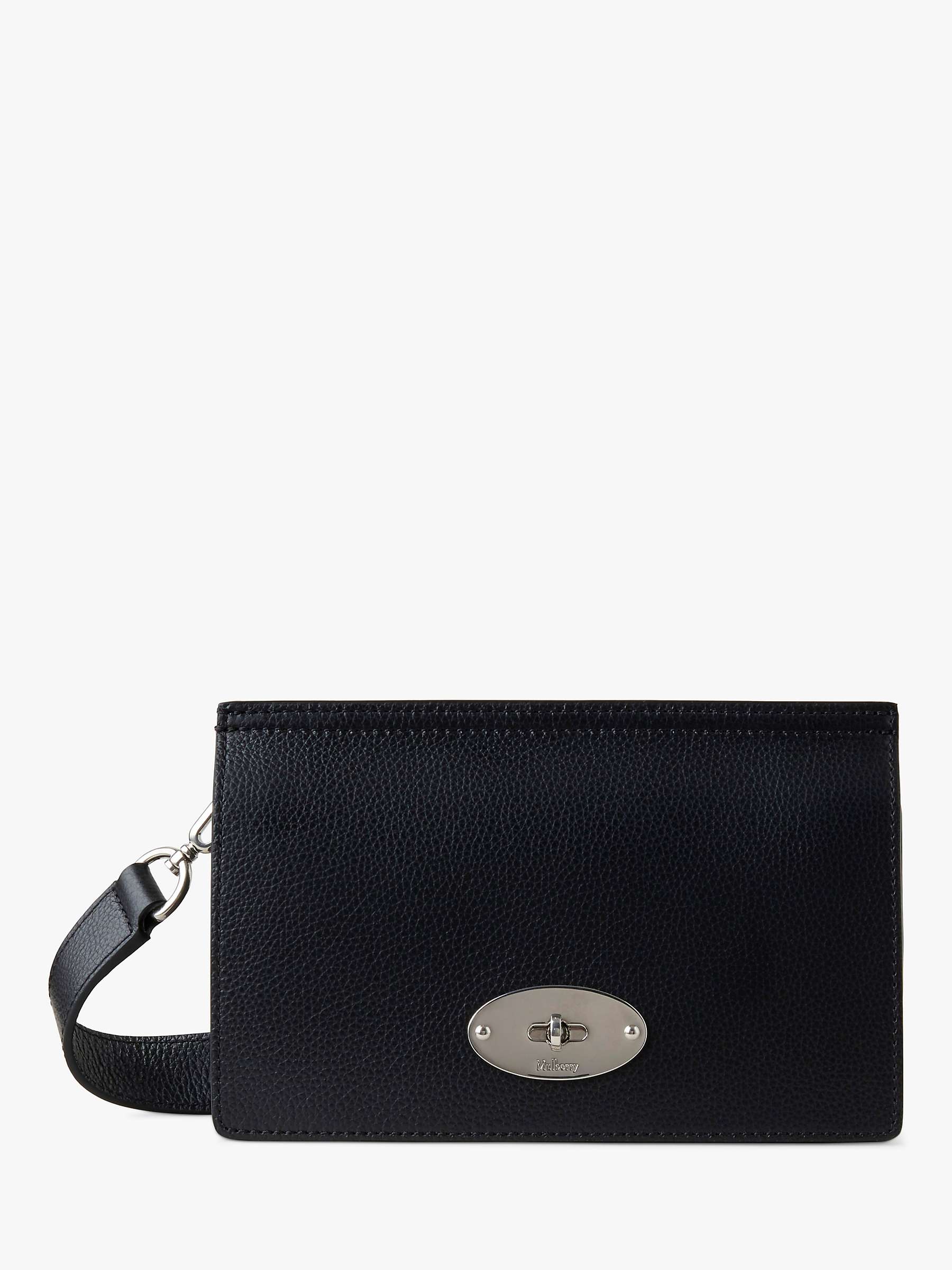 Buy Mulberry East West Antony Small Classic Grain Leather Crossbody Bag, Black Online at johnlewis.com