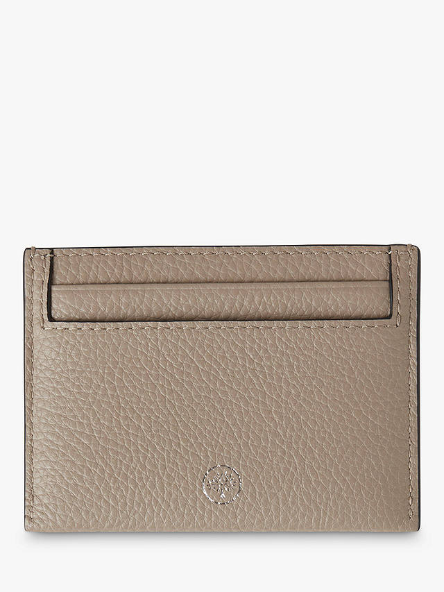 Mulberry Continental Small Classic Grain Leather Credit Card Slip, Dune