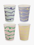 Ginger Ray Pastel Wave Paper Cups, Pack of 8