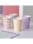 Ginger Ray Pastel Wave Paper Cups, Pack of 8