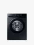 Samsung Series 5 WW80CGC04DAB Freestanding ecobubble™ Washing Machine, AI Energy, 8kg Load, 1400rpm, Black