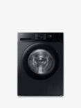 Samsung Series 5 WW90CGC04DAB Freestanding ecobubble™ Washing Machine, AI Energy, 9kg Load, 1400rpm, Black