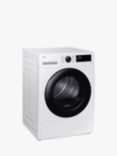 Samsung DV80CGC0B0AE Freestanding Tumble Dryer, AI Energy, 8kg Load, White
