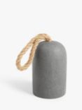 John Lewis Concrete and Resin Doorstop, Grey