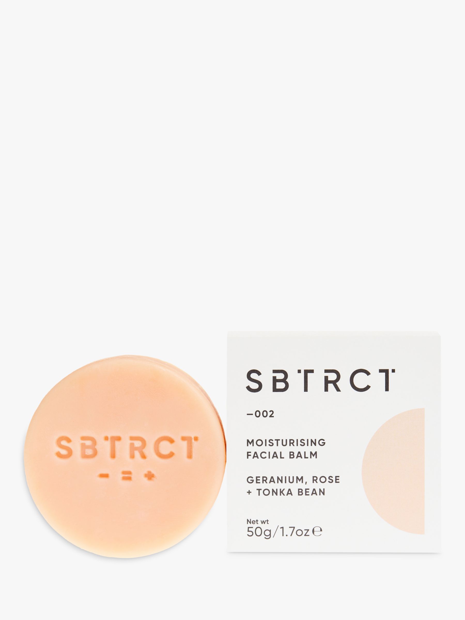 SBTRCT Moisturising Facial Balm Refill Bar, 50g 1