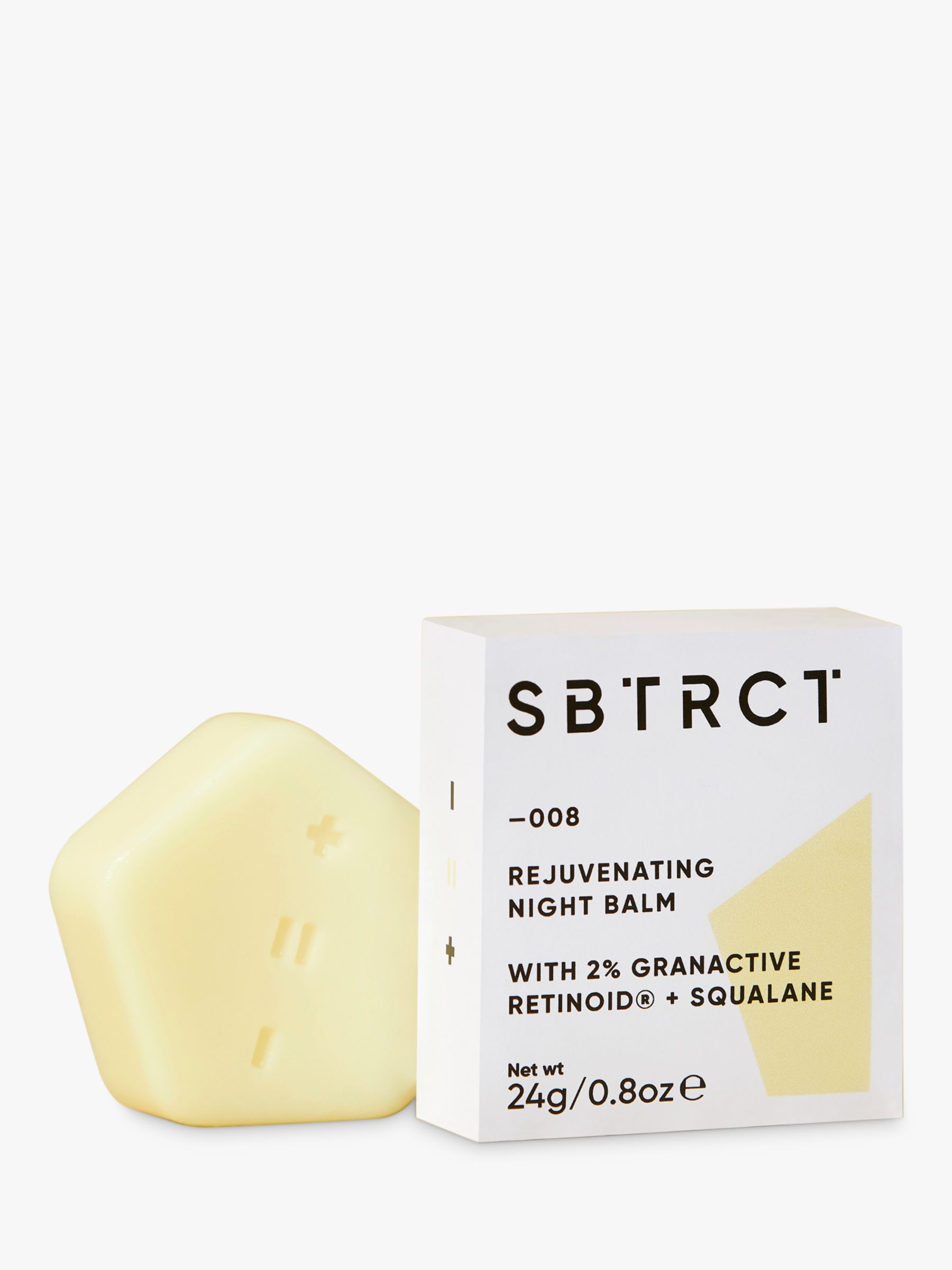 SBTRCT Rejuvenating Night Balm (2% Granactive Retinoid+Sqalane) Refill Bar, 24g 3