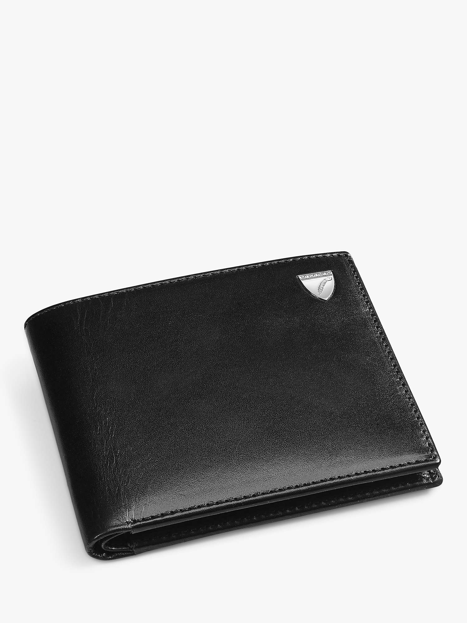Buy Aspinal of London Single Billfold Smooth Leather Coin Wallet Online at johnlewis.com