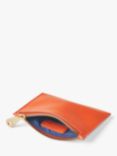 Aspinal of London Small Essential Flat Pouch, Marmalade