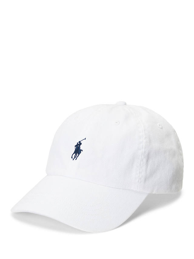 Polo Ralph Lauren Signature Pony Baseball Cap, White