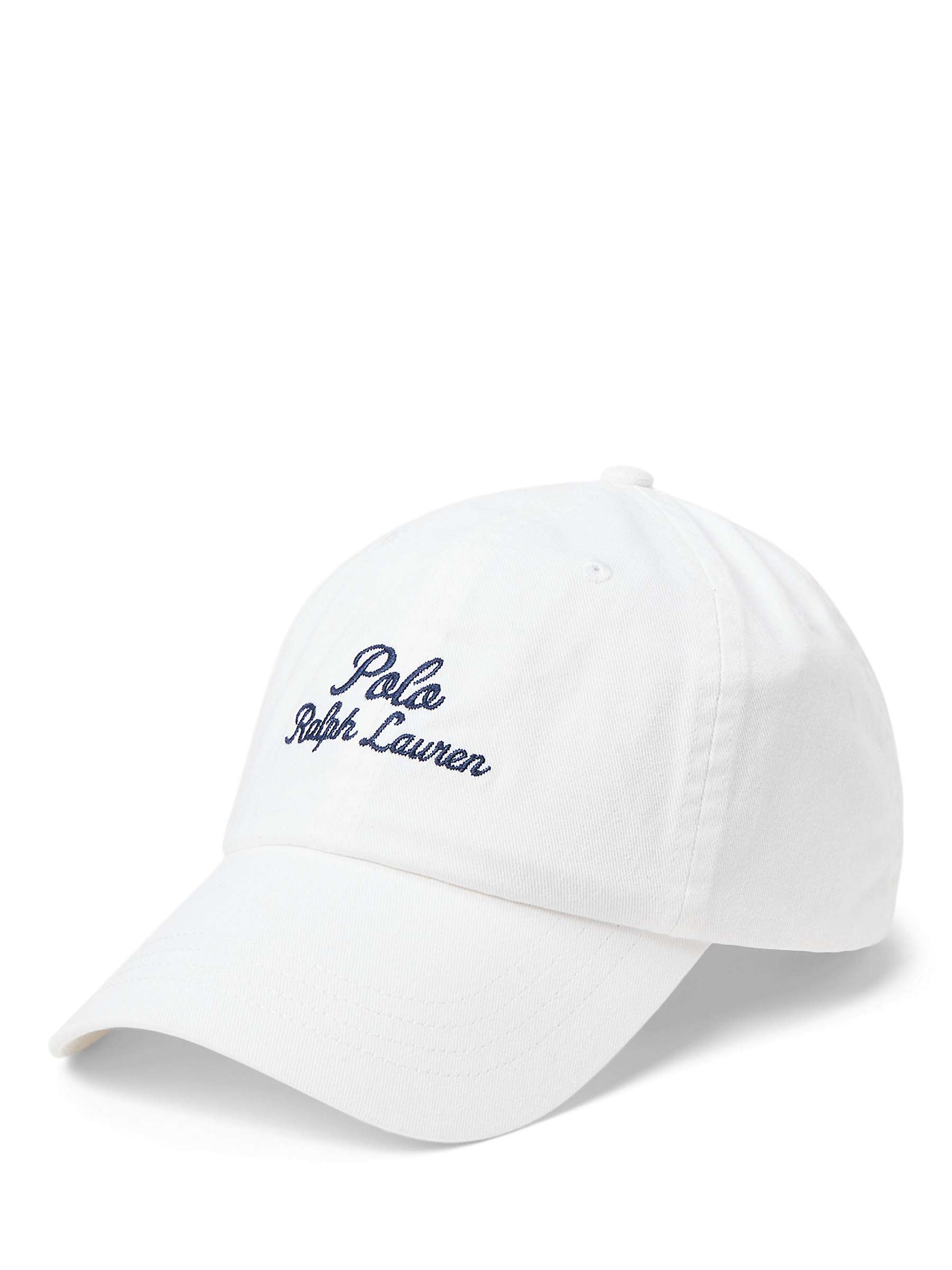 Buy Ralph Lauren Chain Stitched Logo Cap Online at johnlewis.com