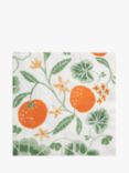 John Lewis Orange Foliage Paper Napkins, Pack of 20