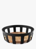 Eva Solo Nordic Kitchen Bread Basket, 22cm, Black/Natural