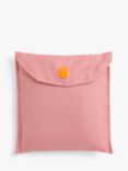John Lewis Foldable Pouch, Pink