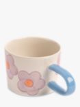 Caroline Gardner Daisy Ceramic Mug, 300ml, Multi