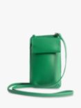 Caroline Gardner Vegan Leather Crossbody Phone Bag, Green