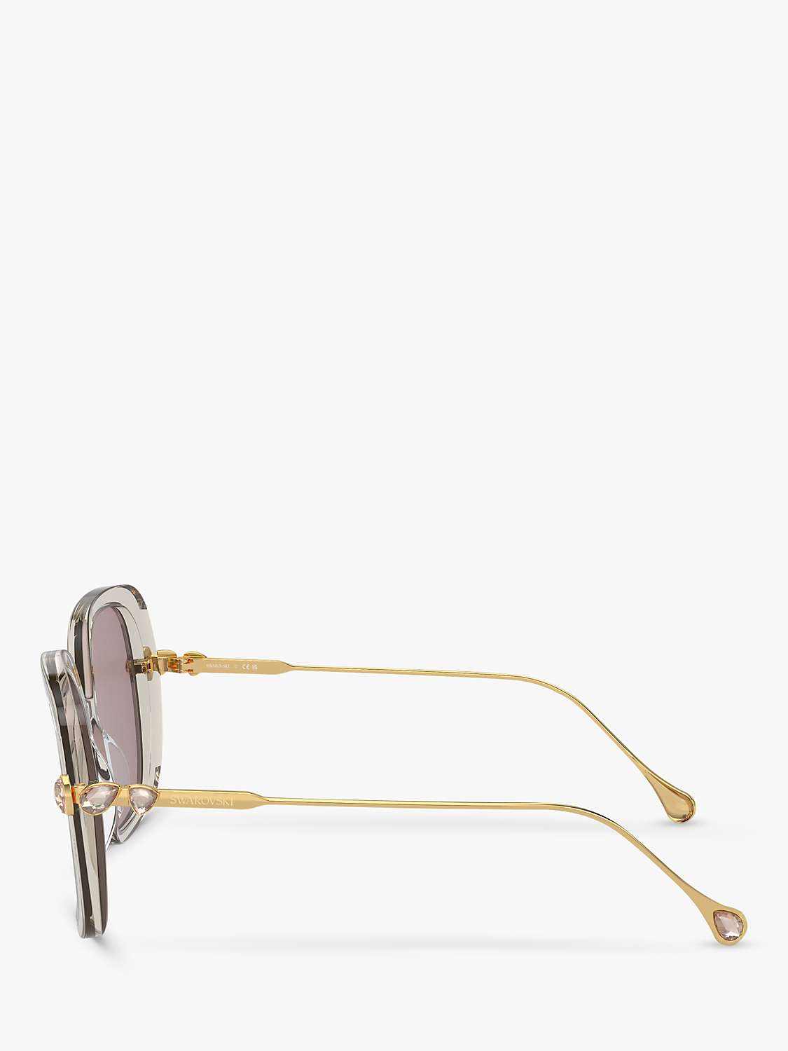 Buy Swarovski SK6011 Women's Square Sunglasses Online at johnlewis.com