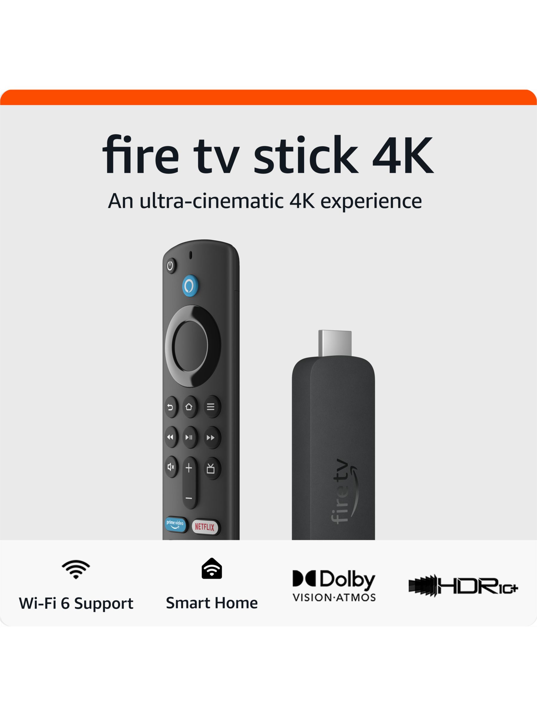 Amazon Fire TV Stick 4K (2023) Ultra HD Streaming Device