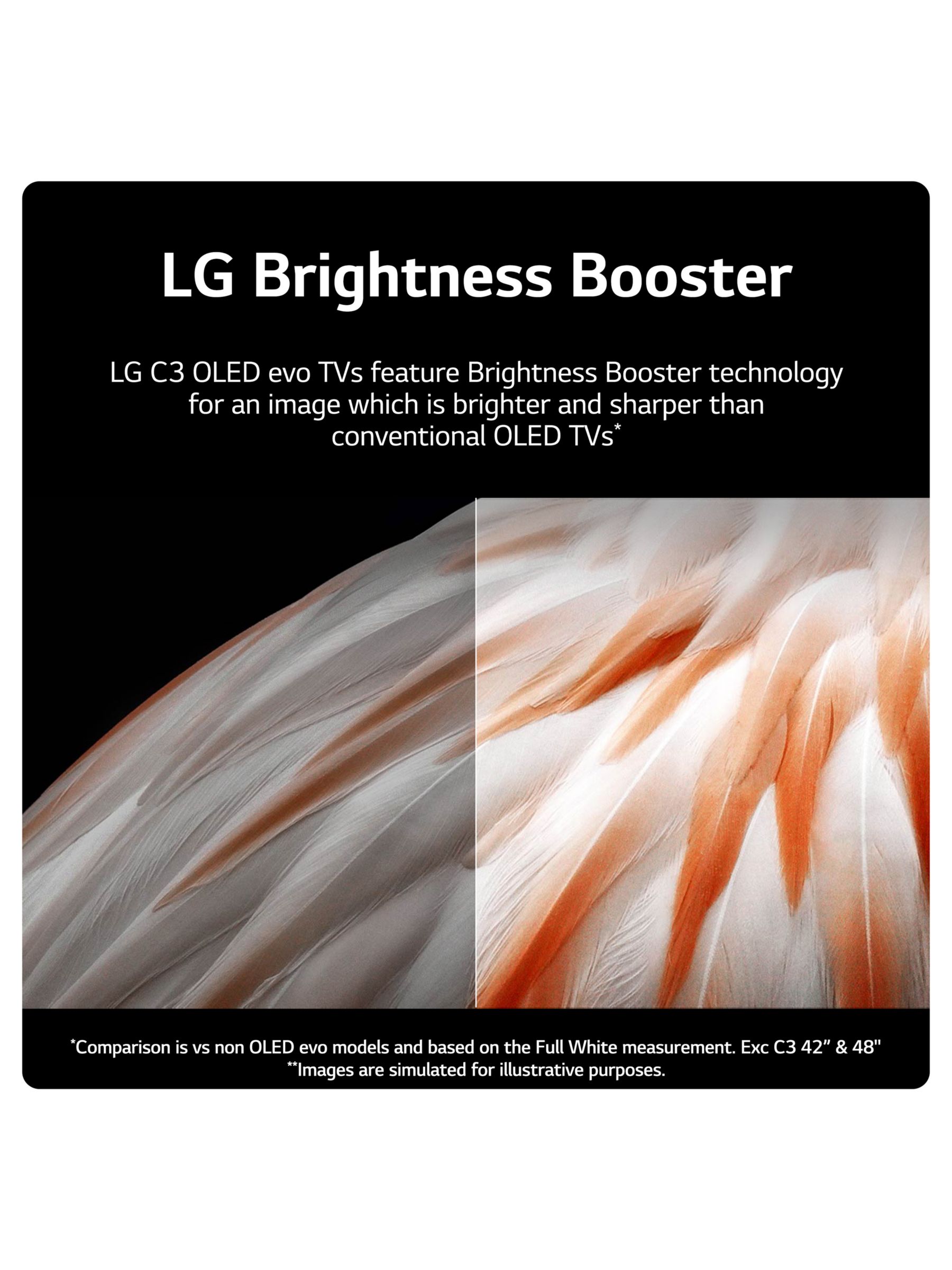 LG OLED evo C3 48 inch 4K Smart TV 2023 w/ Remote