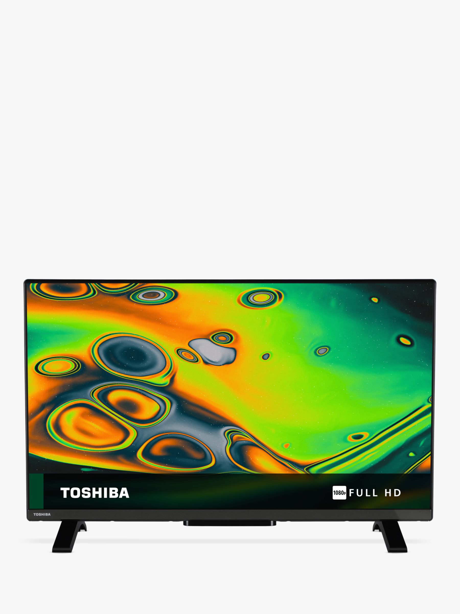 Toshiba 32LV2353DB (2023) LED HDR Full HD 1080p Smart TV, 32 inch with Freeview Play, Black