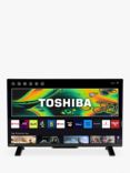 Toshiba 43LV2E63DB (2023) LED HDR Full HD 1080p Smart TV, 43 inch with Freeview Play, Black