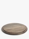 John Lewis Round Serving Board FSC-Certified (Mango Wood), 30cm, Natural