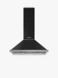 Smeg Portofino KPF9 90cm Chimney Cooker Hood, Antracite