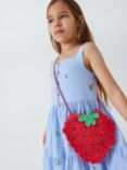 John Lewis Kids' Strawberry Cross Body Bag, Red