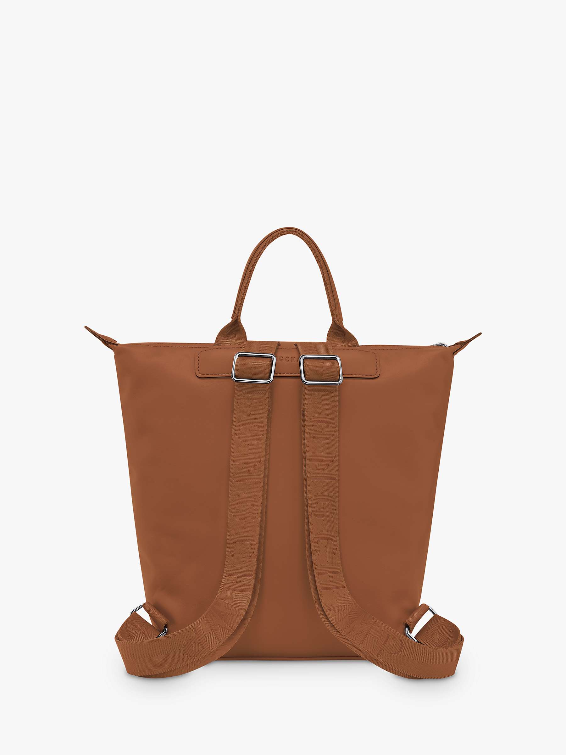 Buy Longchamp Le Pliage Xtra Leather Backpack Online at johnlewis.com