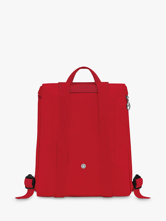 Longchamp Le Pliage Recycled Canvas Backpack, Tomato