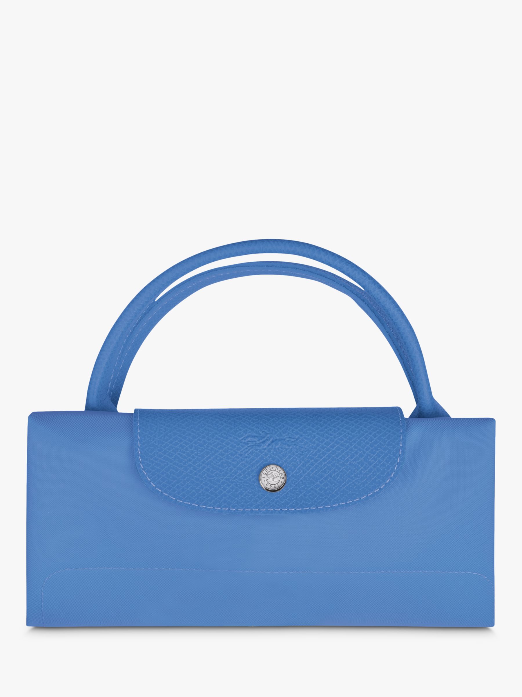 Buy Longchamp Le Pliage Green Recycled Canvas Large Travel Bag Online at johnlewis.com