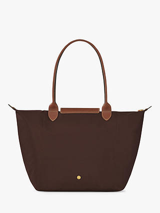 Longchamp Le Pliage Original Large Shoulder Bag, Ebony