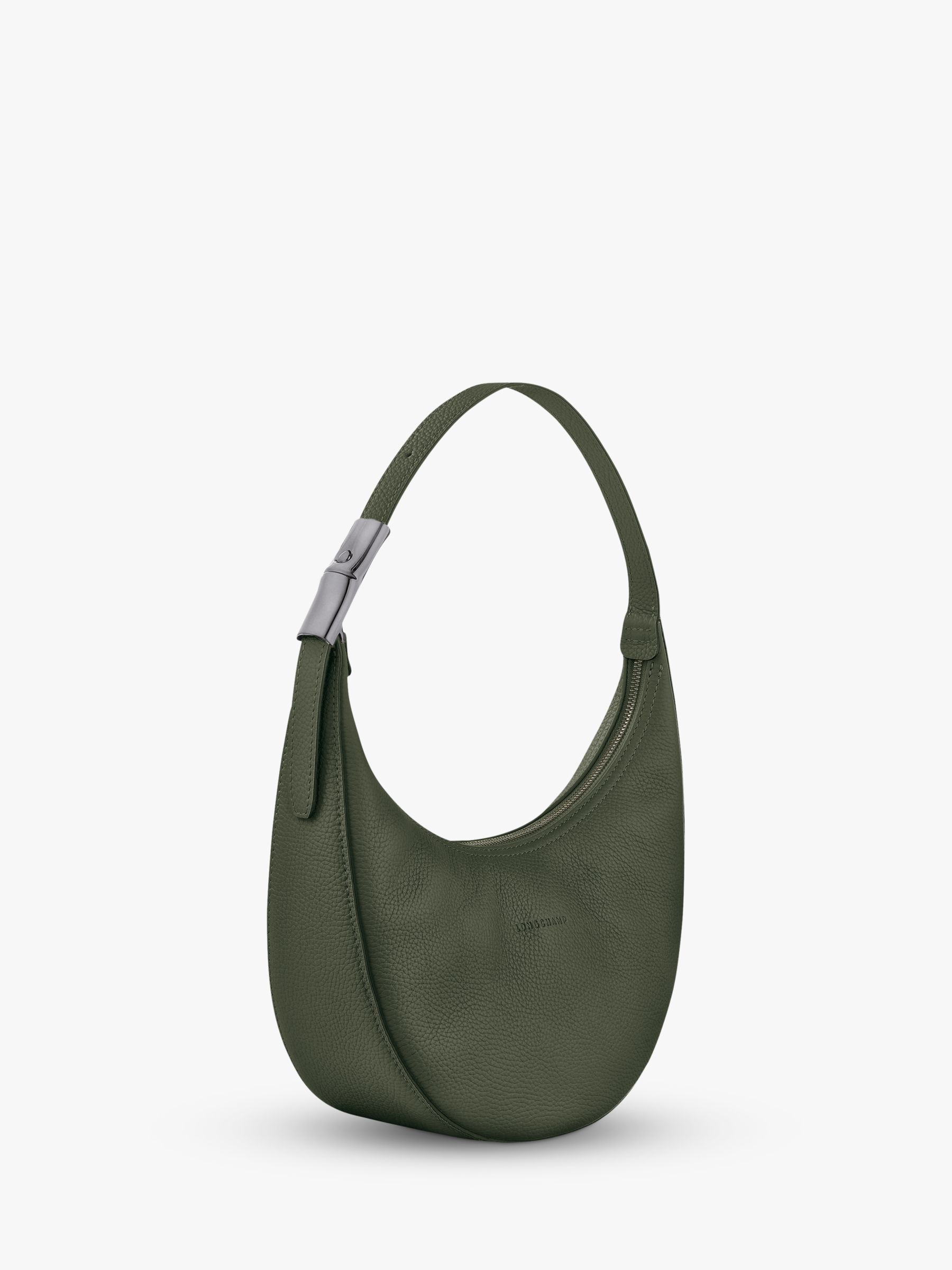 Longchamp Roseau Essential Hobo Bag, Khaki