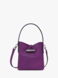 Longchamp Roseau Bucket Bag, Violet