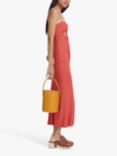 Longchamp Epure Leather Bucket Bag, Apricot