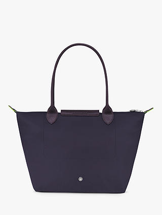 Longchamp Le Pliage Green Recycled Canvas Small Shoulder Bag, Bilberry