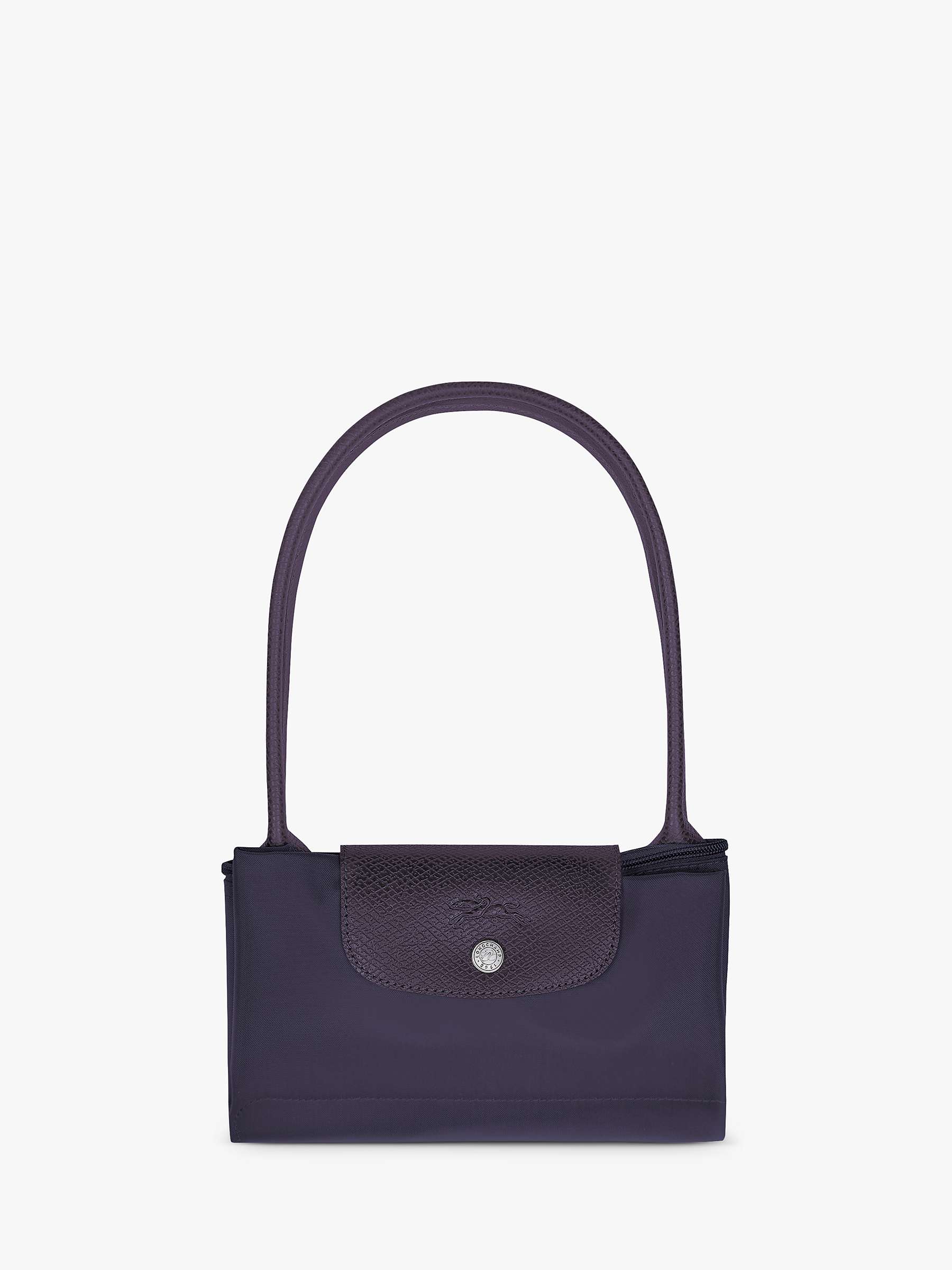 Buy Longchamp Le Pliage Green Recycled Canvas Small Shoulder Bag Online at johnlewis.com