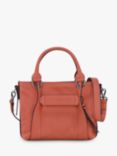 Longchamp 3D Small Leather Crossbody Bag, Sienna