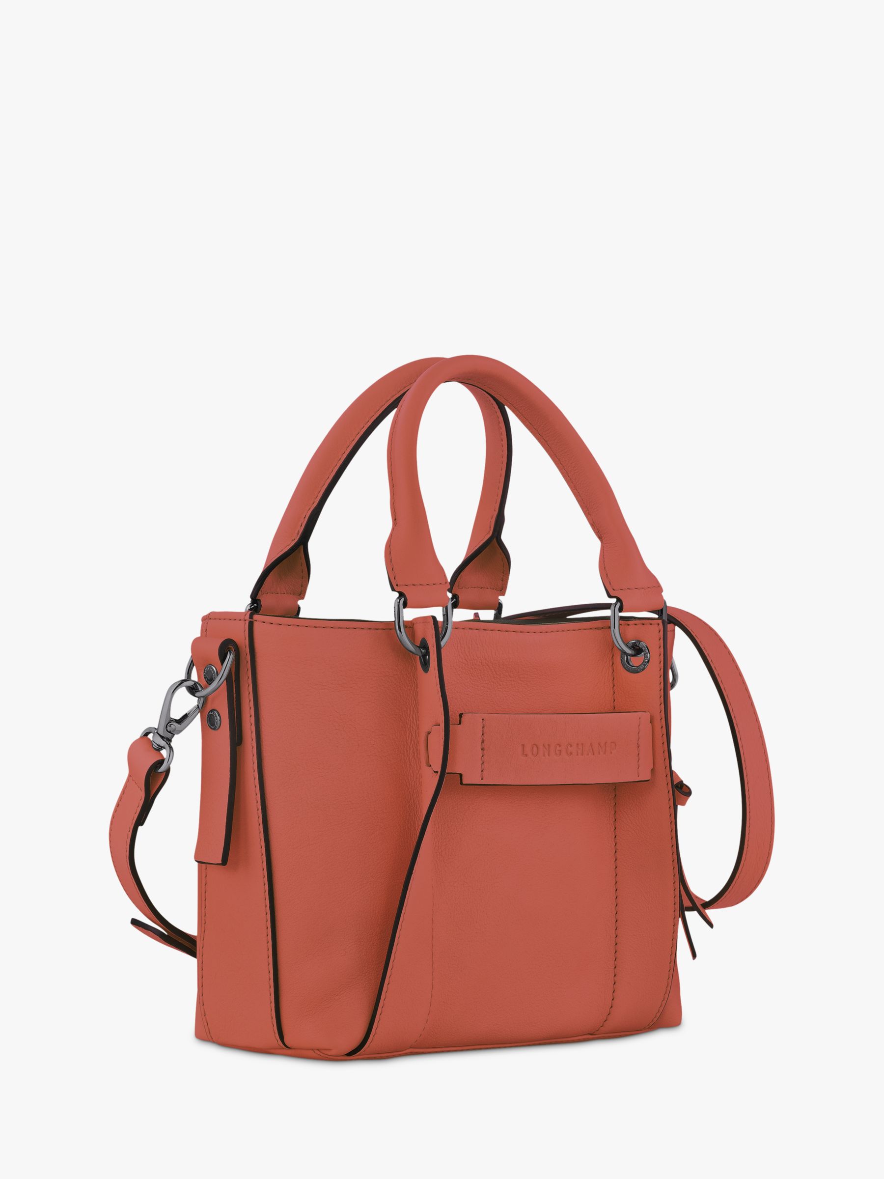 Buy Longchamp 3D Small Leather Crossbody Bag Online at johnlewis.com