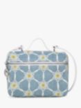 Longchamp Le Pliage Collection Embroidered Daisy Denim Crossbody Bag, Sky Blue/Multi