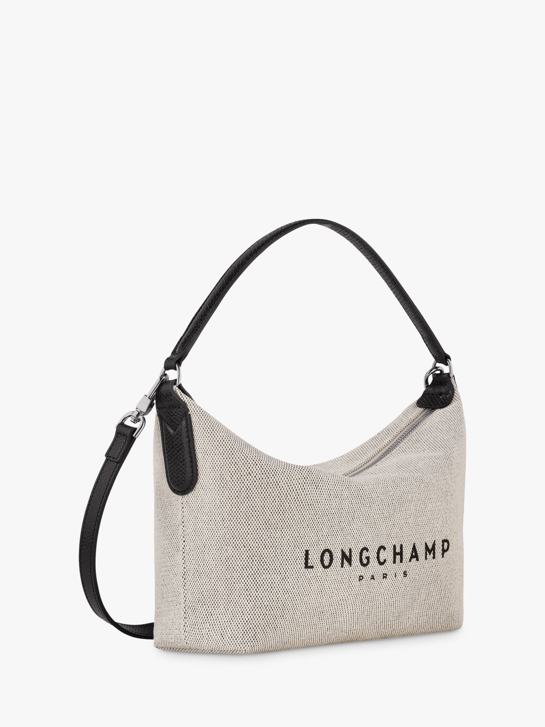 Longchamp Essential Small Shoulder Bag, Ecru at John Lewis & Partners