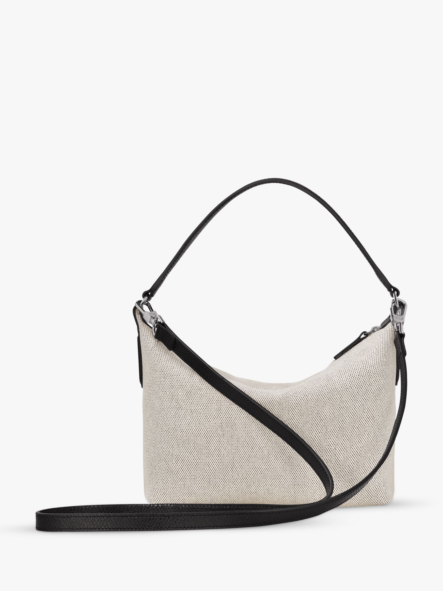 Buy Longchamp Essential Small Shoulder Bag, Ecru Online at johnlewis.com