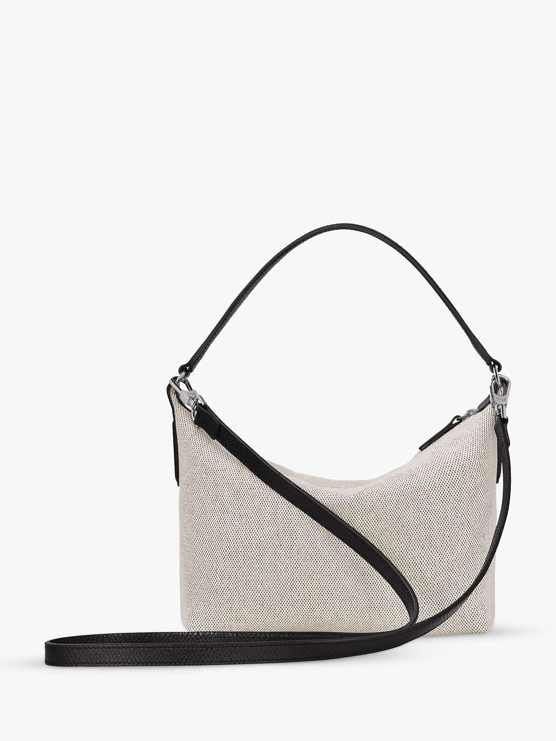 Buy Longchamp Essential Small Shoulder Bag, Ecru Online at johnlewis.com