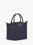 Longchamp Le Pliage Recycled Canvas Small Top Handle Bag, Bilberry