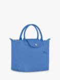 Longchamp Le Pliage Recycled Canvas Small Top Handle Bag, Cornflower