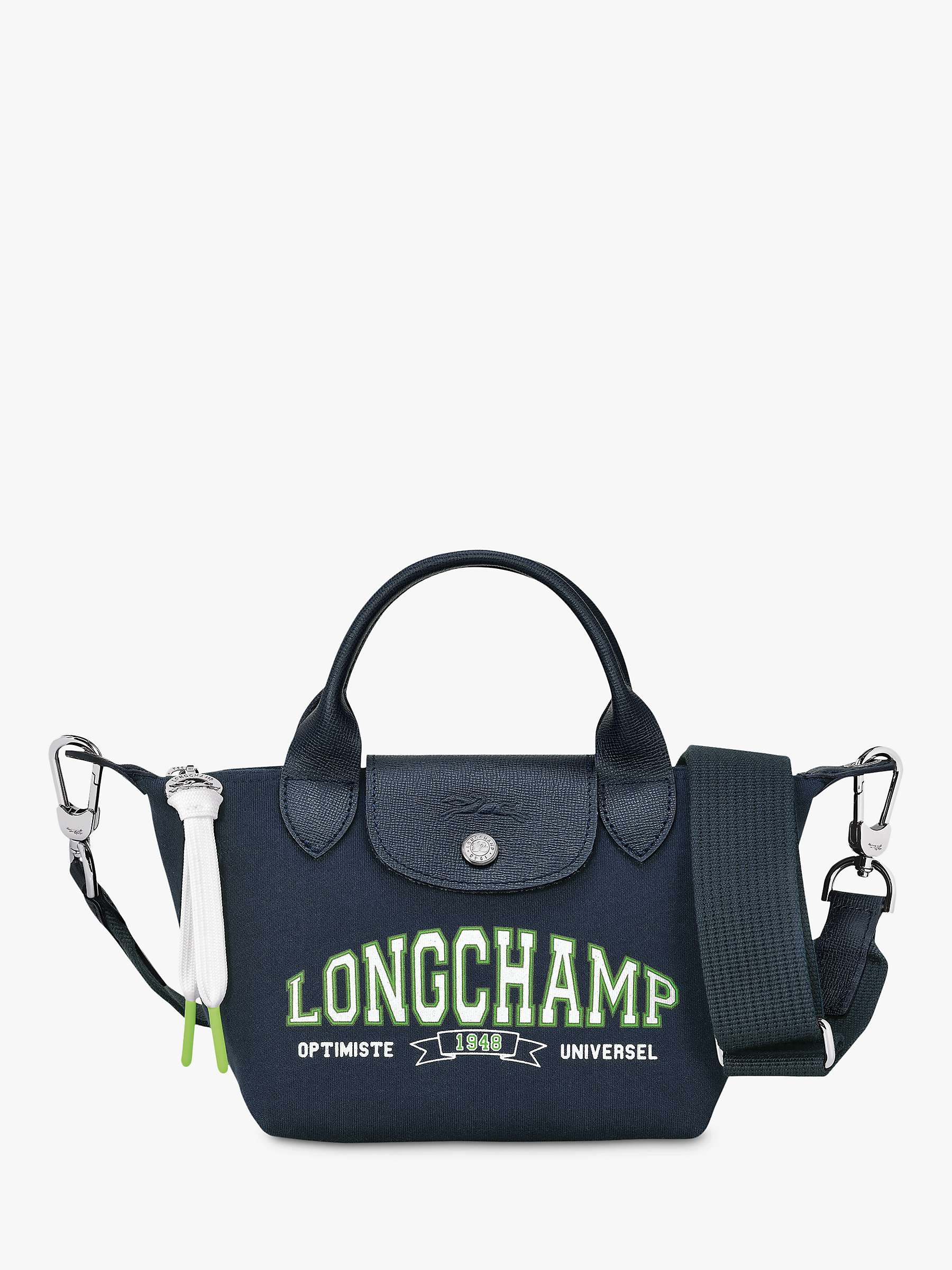 Buy Longchamp Le Pliage Logo Crossbody Bag Online at johnlewis.com