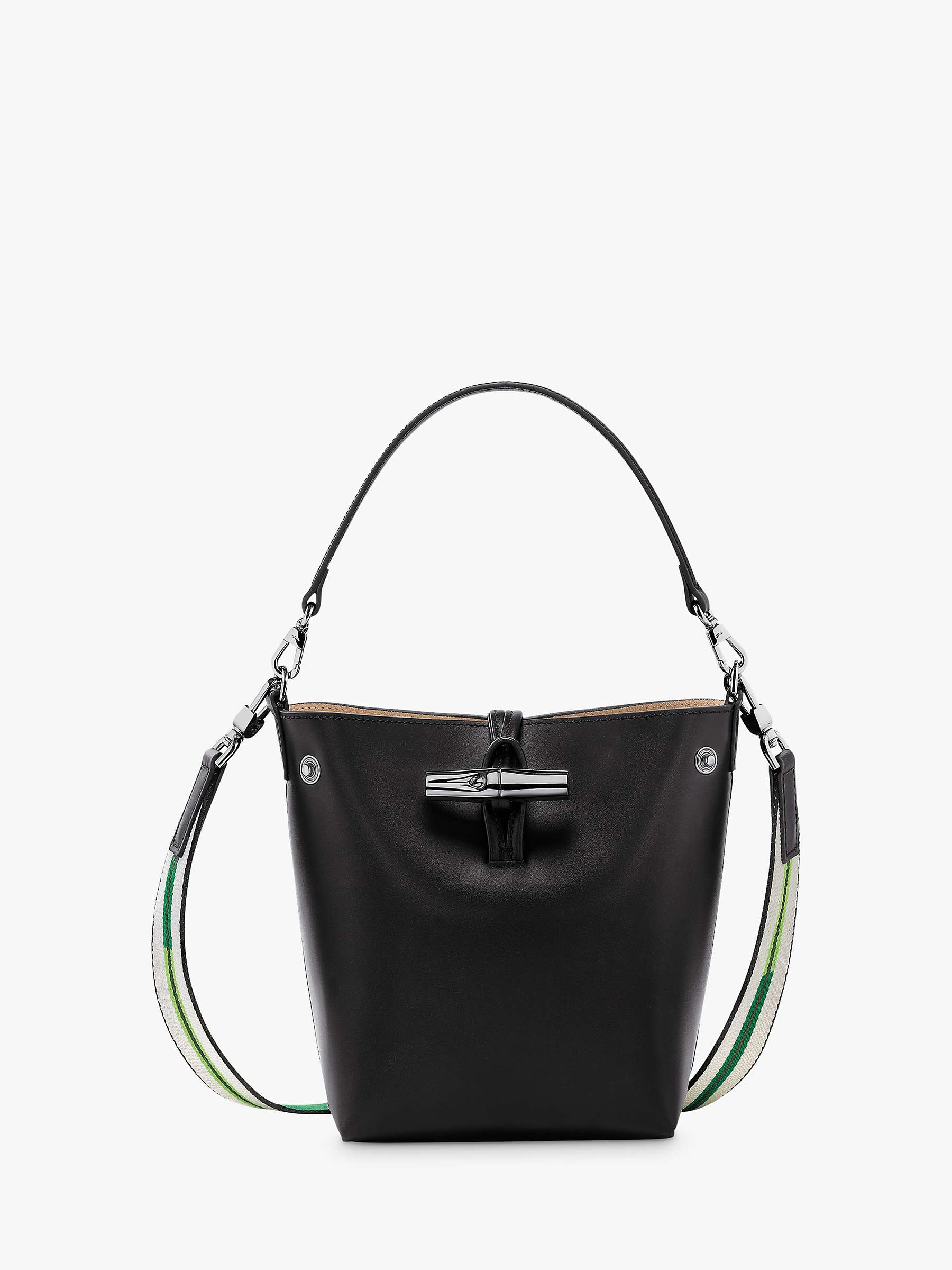 Buy Longchamp Roseau Small Bucket Bag Online at johnlewis.com