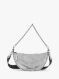 Longchamp Smile Sequin Crossbody Bag, Silver