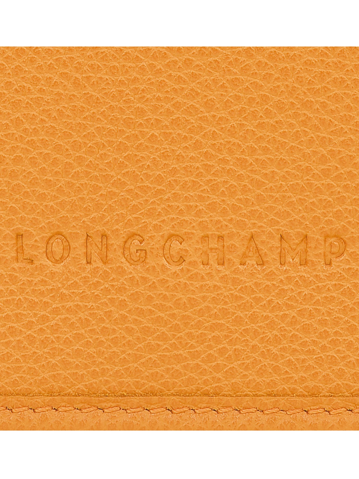 Buy Longchamp Le Foulonné Leather Wallet on Shoulder Strap Online at johnlewis.com