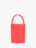 Longchamp Epure Leather Bucket Bag, Strawberry